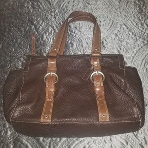 Coach Pebble Leather handbag (original)